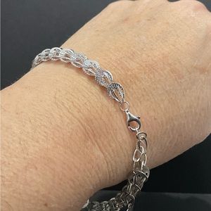 Sterling silver bracelet